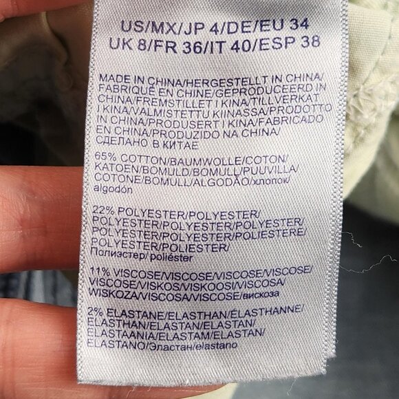 NYDJ Jeans Womens 4 Blue Sheri Slim Medium Wash Mid Rise Lift Tuck Stretch Denim - Picture 11 of 12